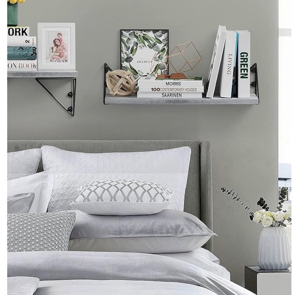 Floating Shelves for Bedroom, Shelves for Wall Decor, Wall Shelves for Living Ro - Picture 3 of 12